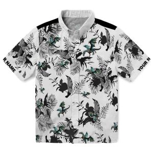 Dragon Botanical Theme Hawaiian Shirt Best selling