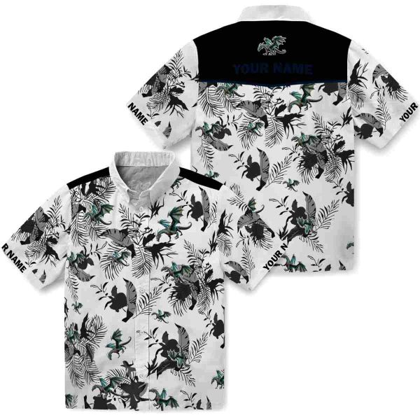 Dragon Botanical Theme Hawaiian Shirt Latest Model