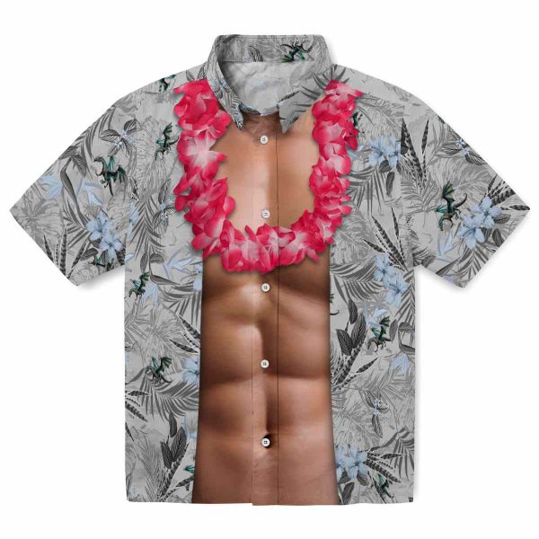 Dragon Chest Illusion Hawaiian Shirt Best selling