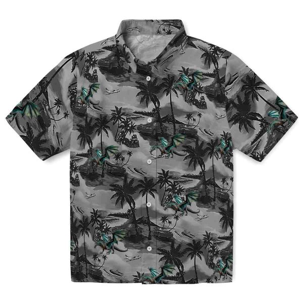 Dragon Coastal Palms Hawaiian Shirt Best selling