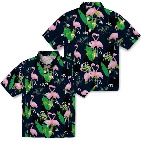 Dragon Flamingo Foliage Hawaiian Shirt Latest Model