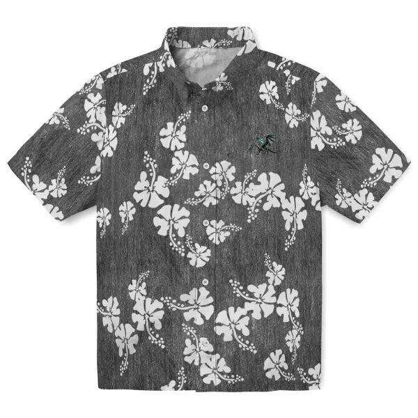 Dragon Hibiscus Clusters Hawaiian Shirt Best selling