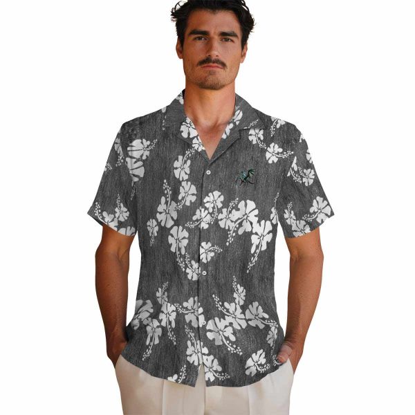 Dragon Hibiscus Clusters Hawaiian Shirt High quality