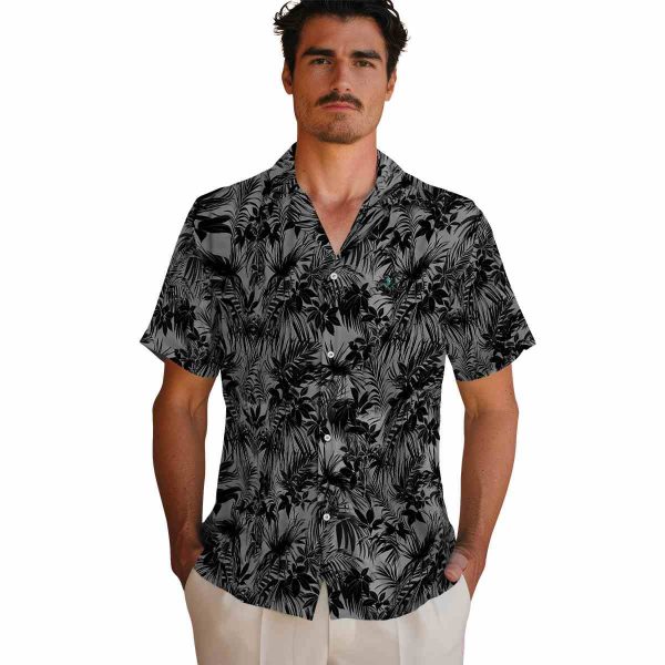 Dragon Leafy Pattern Hawaiian Shirt High quality