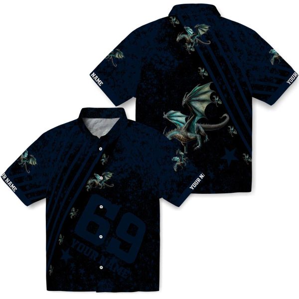 Dragon Star Stripes Hawaiian Shirt Latest Model