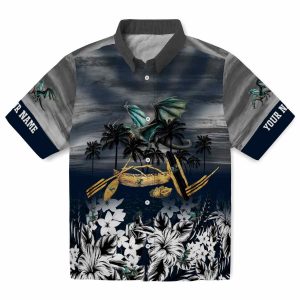 Dragon Tropical Canoe Hawaiian Shirt Best selling