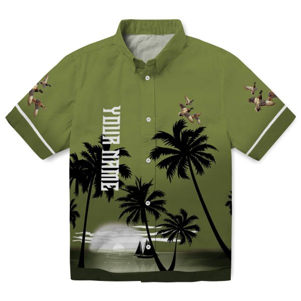 Duck Beach Sunset Hawaiian Shirt Best selling