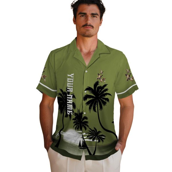 Duck Beach Sunset Hawaiian Shirt High quality