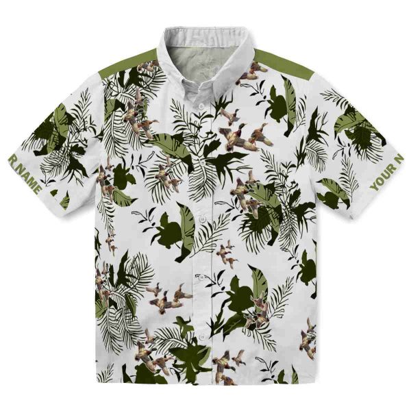 Duck Botanical Theme Hawaiian Shirt Best selling