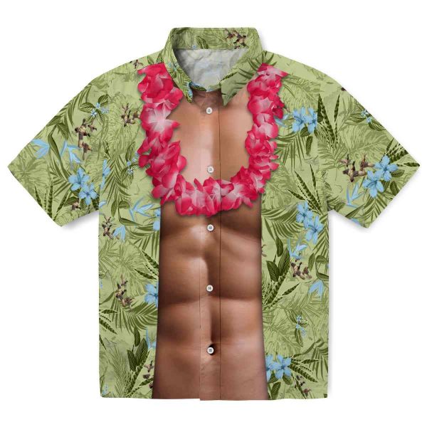 Duck Chest Illusion Hawaiian Shirt Best selling