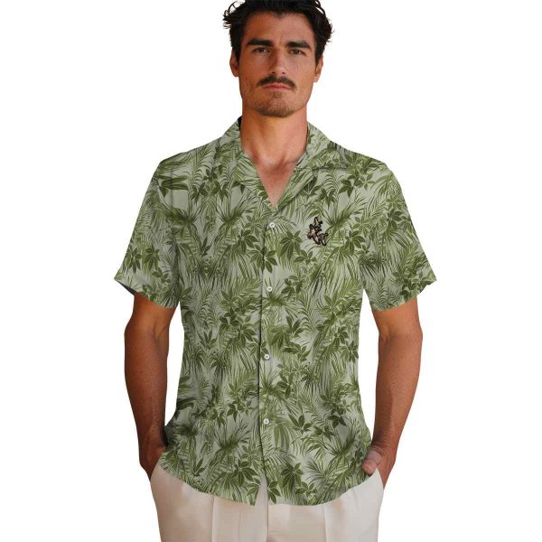 Duck Leafy Pattern Hawaiian Shirt High quality