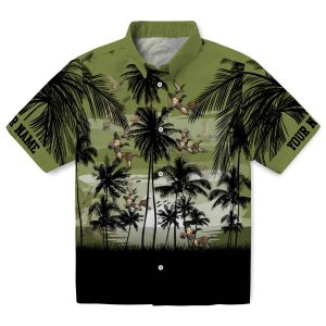 Duck Sunset Scene Hawaiian Shirt Best selling