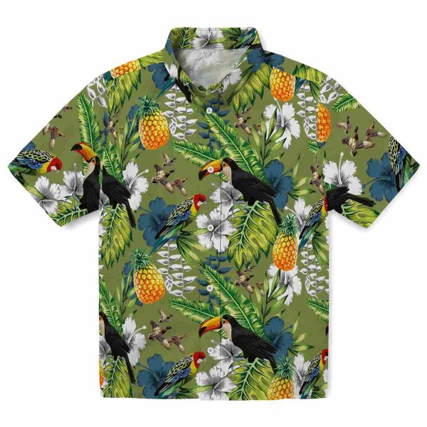 Duck Tropical Toucan Hawaiian Shirt Best selling