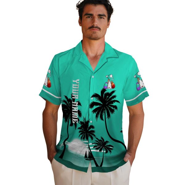 Easter Beach Sunset Hawaiian Shirt High quality