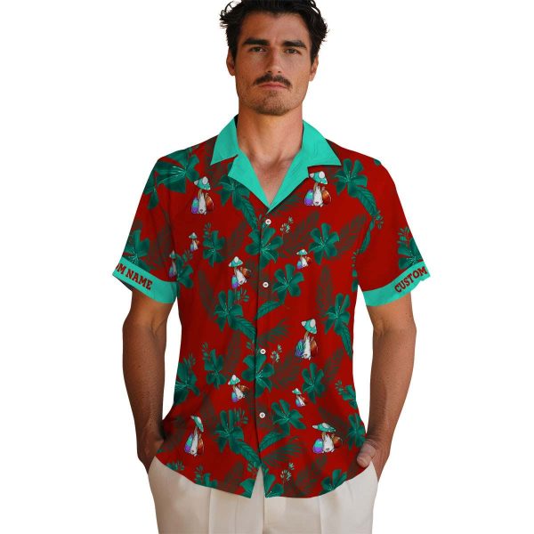 Easter Botanical Print Hawaiian Shirt High quality