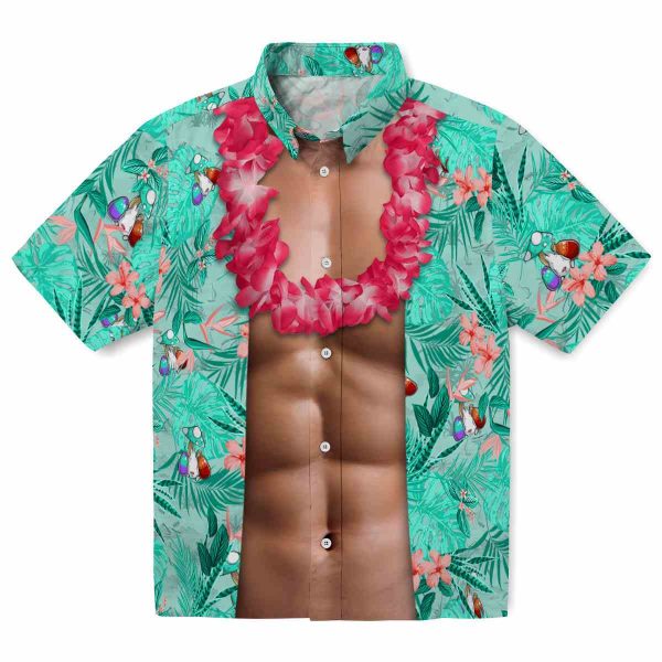 Easter Chest Illusion Hawaiian Shirt Best selling