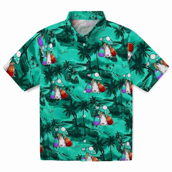 Easter Coastal Palms Hawaiian Shirt Best selling