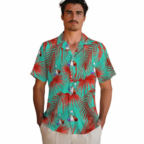 Easter Leafy Palms Hawaiian Shirt High quality