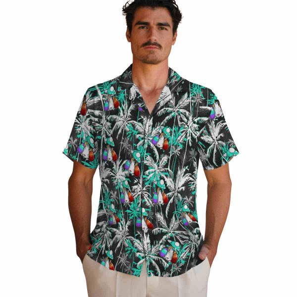 Easter Palm Pattern Hawaiian Shirt High quality