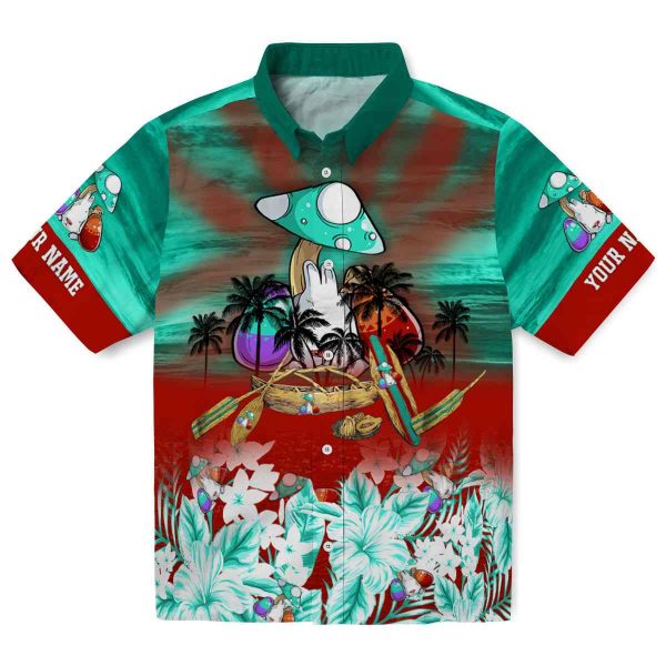 Easter Tropical Canoe Hawaiian Shirt Best selling