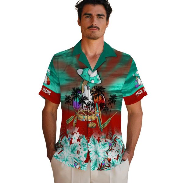 Easter Tropical Canoe Hawaiian Shirt High quality