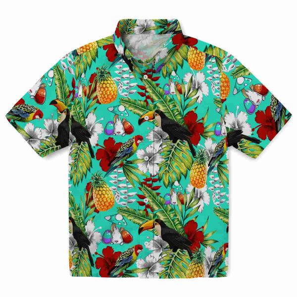 Easter Tropical Toucan Hawaiian Shirt Best selling