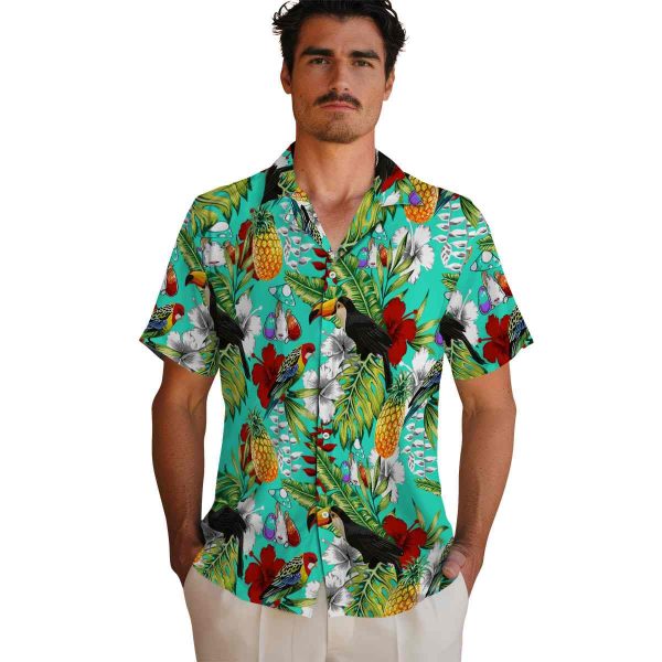 Easter Tropical Toucan Hawaiian Shirt High quality