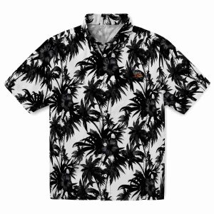 Fire Truck Palm Motifs Hawaiian Shirt Best selling