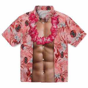 Firefighter Chest Illusion Hawaiian Shirt Best selling