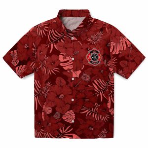 Firefighter Jungle Vibes Hawaiian Shirt Best selling