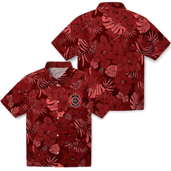 Firefighter Jungle Vibes Hawaiian Shirt Latest Model