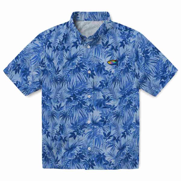 Fish Leafy Pattern Hawaiian Shirt Best selling