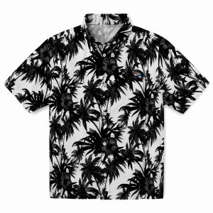 Fish Palm Motifs Hawaiian Shirt Best selling