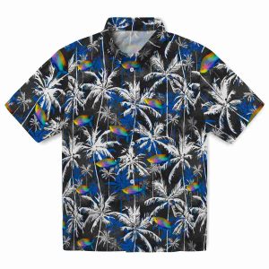 Fish Palm Pattern Hawaiian Shirt Best selling