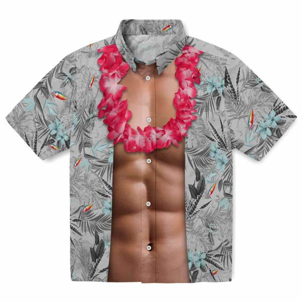 Fishing Chest Illusion Hawaiian Shirt Best selling