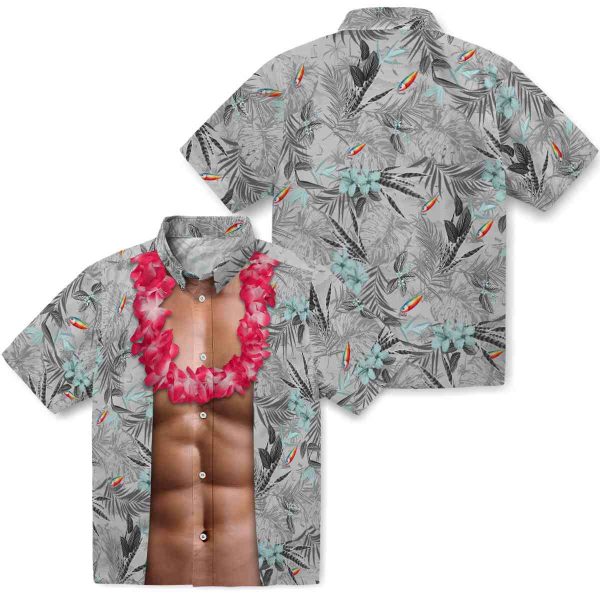 Fishing Chest Illusion Hawaiian Shirt Latest Model