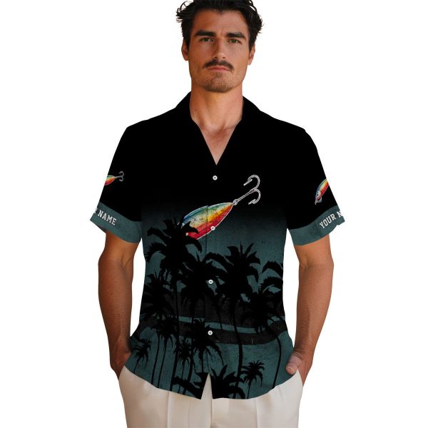 Fishing Sunset Pattern Hawaiian Shirt High quality