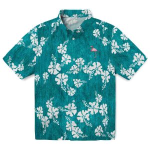 Flamingo Hibiscus Clusters Hawaiian Shirt Best selling