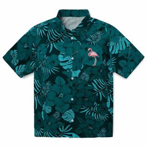 Flamingo Jungle Vibes Hawaiian Shirt Best selling