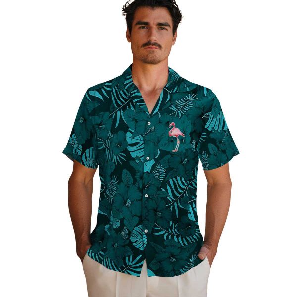 Flamingo Jungle Vibes Hawaiian Shirt High quality