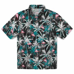 Flamingo Palm Pattern Hawaiian Shirt Best selling