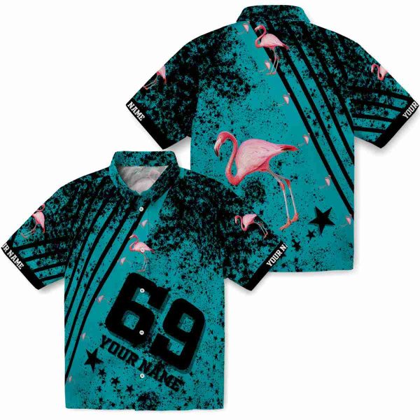 Flamingo Star Stripes Hawaiian Shirt Latest Model