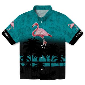 Flamingo Sunset Pattern Hawaiian Shirt Best selling