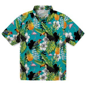 Flamingo Tropical Toucan Hawaiian Shirt Best selling