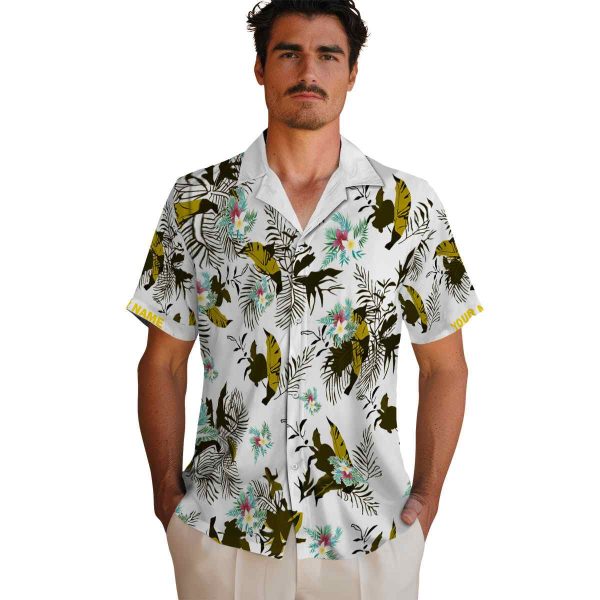 Floral Botanical Theme Hawaiian Shirt High quality