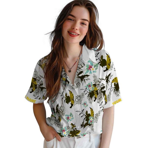 Floral Botanical Theme Hawaiian Shirt Trendy