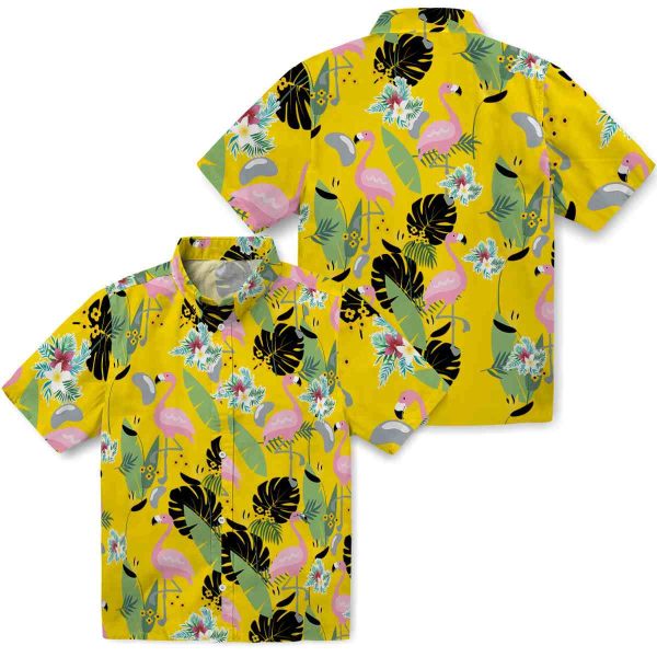 Floral Flamingo Leaves Hawaiian Shirt Latest Model