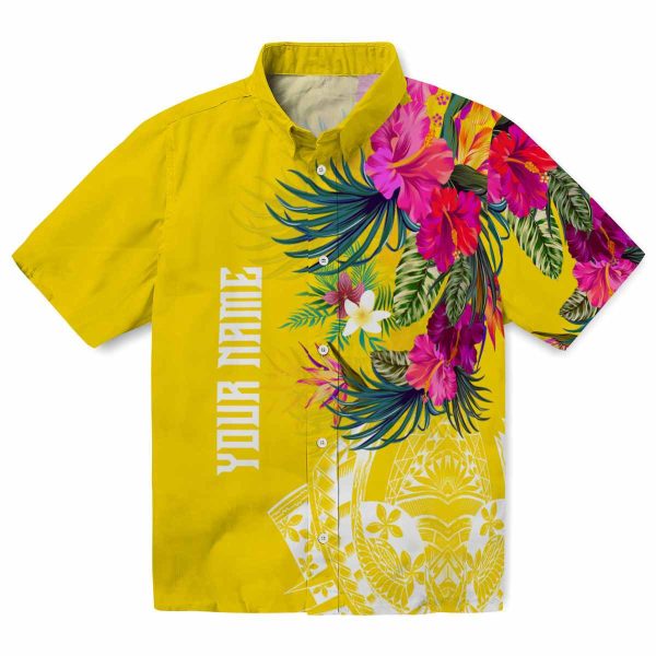 Floral Floral Polynesian Hawaiian Shirt Best selling