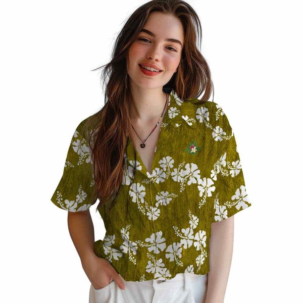 Floral Hibiscus Clusters Hawaiian Shirt Trendy