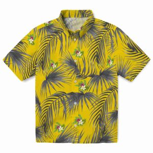 Floral Leafy Palms Hawaiian Shirt Best selling